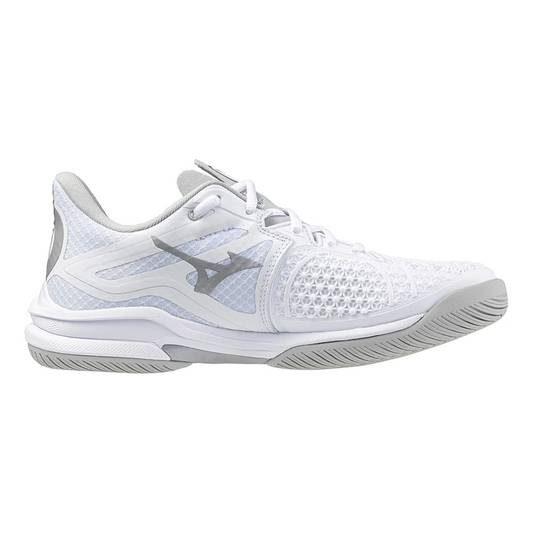 Mizuno Wave Exceed Tour 6 AC Women's Shoe WHITE-SILVER