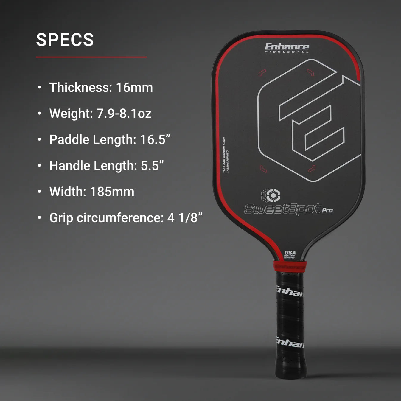 Enhance Pickleball SweetSpot Pro Paddle