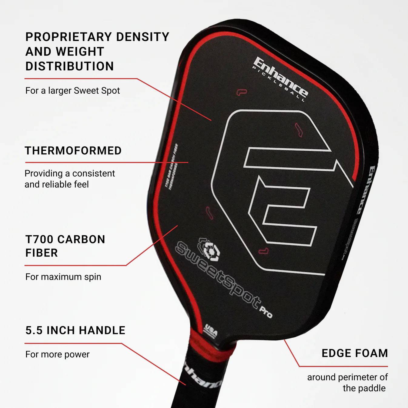 Enhance Pickleball SweetSpot Pro Paddle