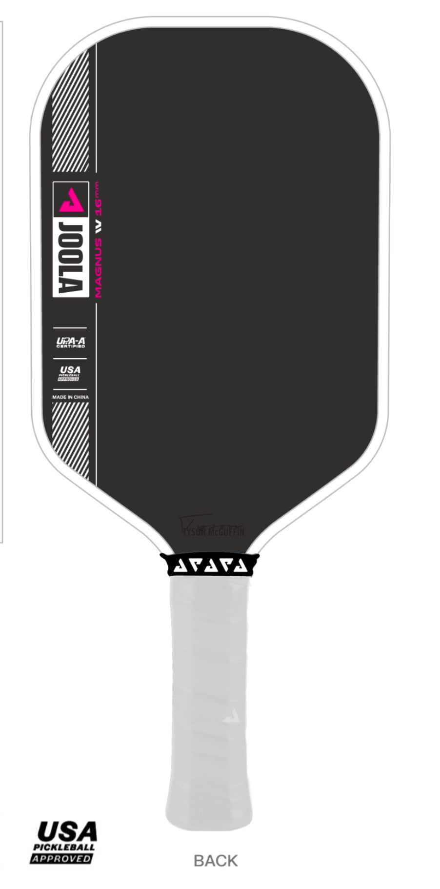 Joola Tyson McGuffin MAGNUS Pro IV Duel 16mm Pickleball Paddle