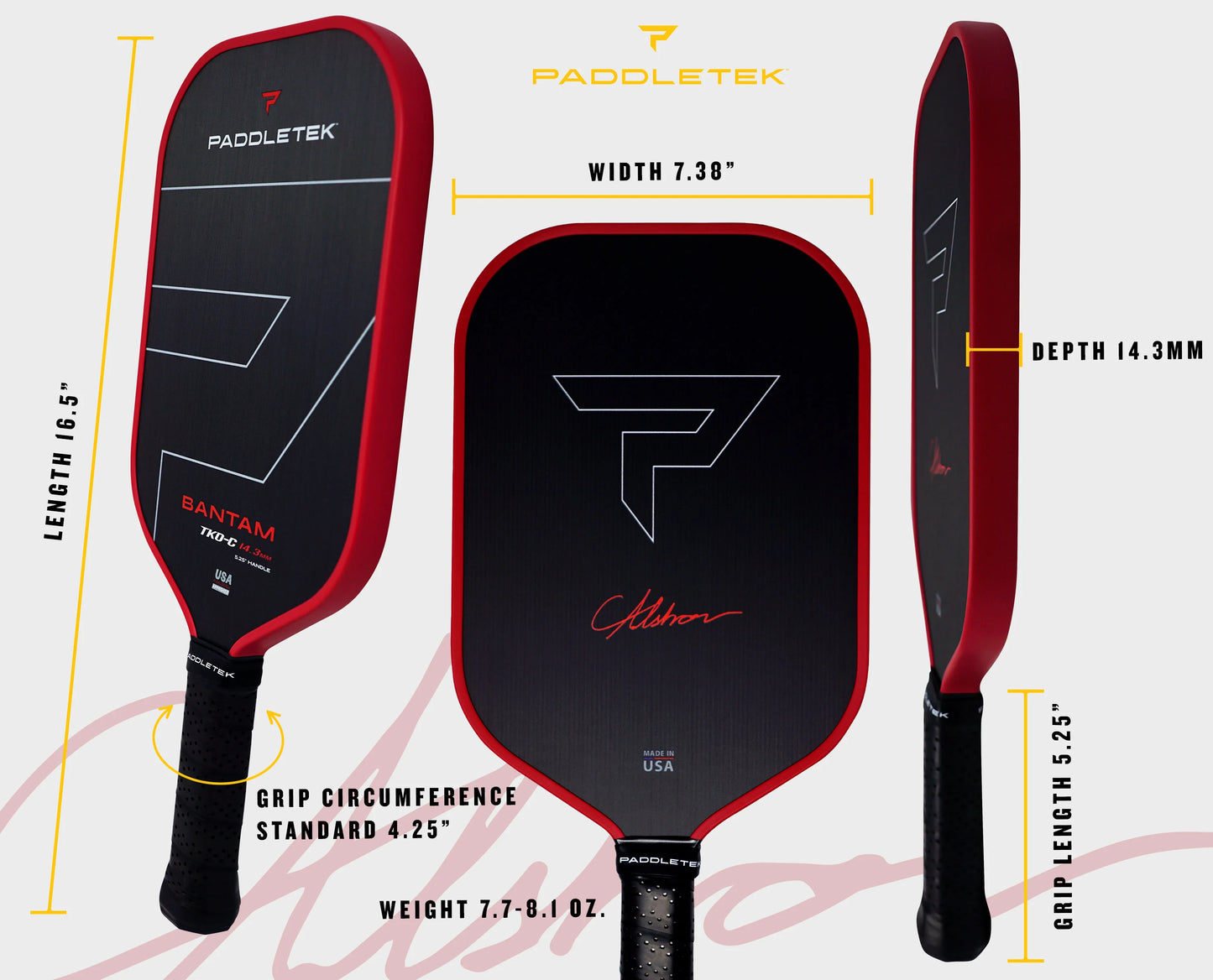 PADDLETEK BANTAM TKO-C 12.7
