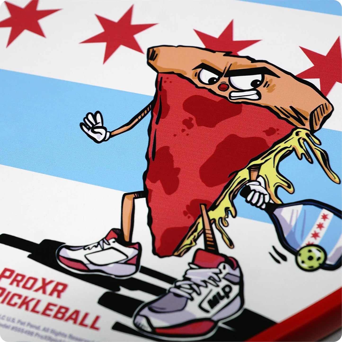 PROXR CHICAGO SLICE FIBERGLASS (MAJOR LEAGUE PICKLEBALL) PADDLE