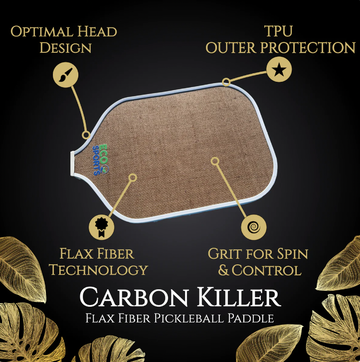 Eco Sports - The Carbon Killer Pickleball Paddle