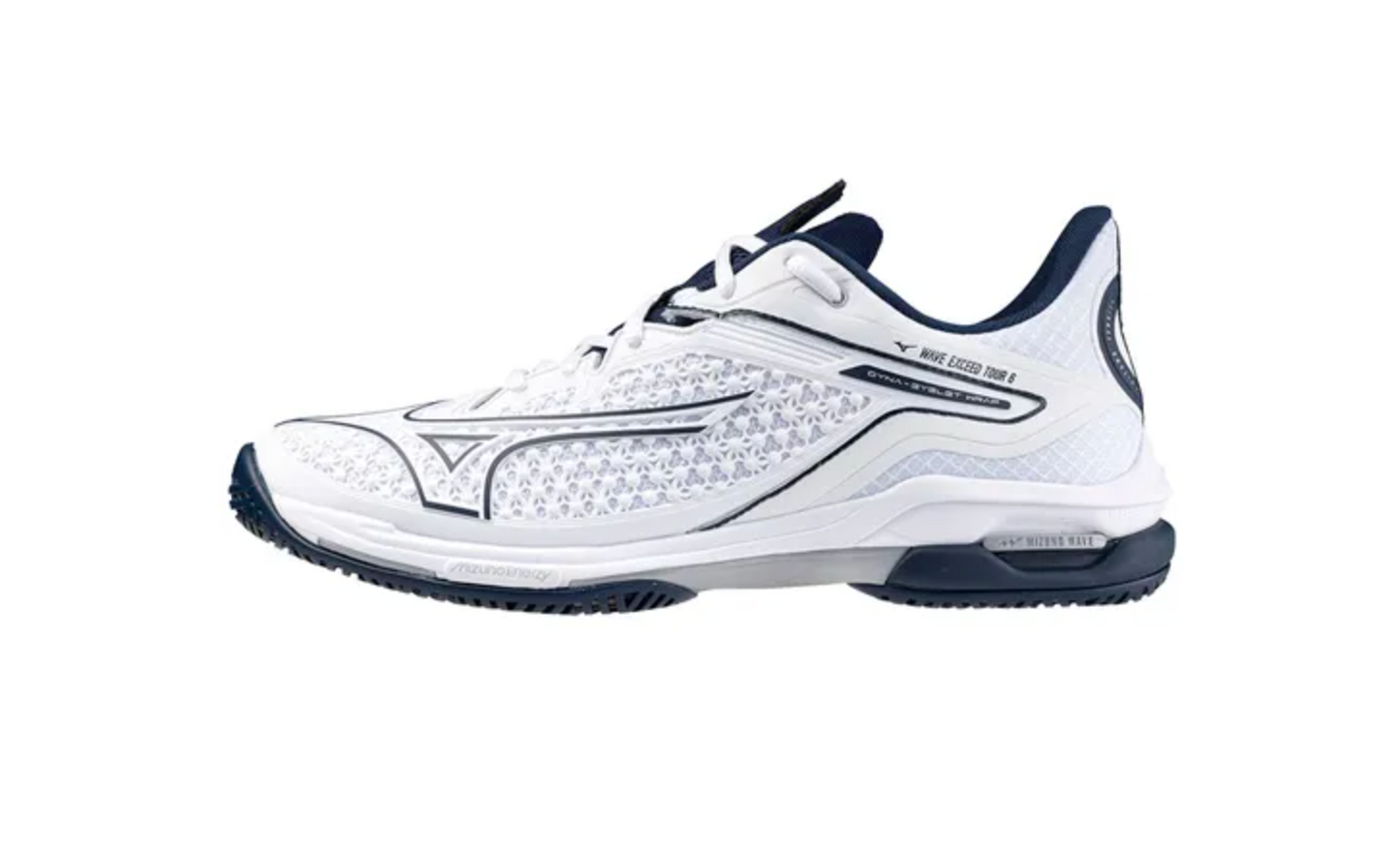 Mizuno Wave Exceed Tour 6 AC Men's Shoe (White/Blue)