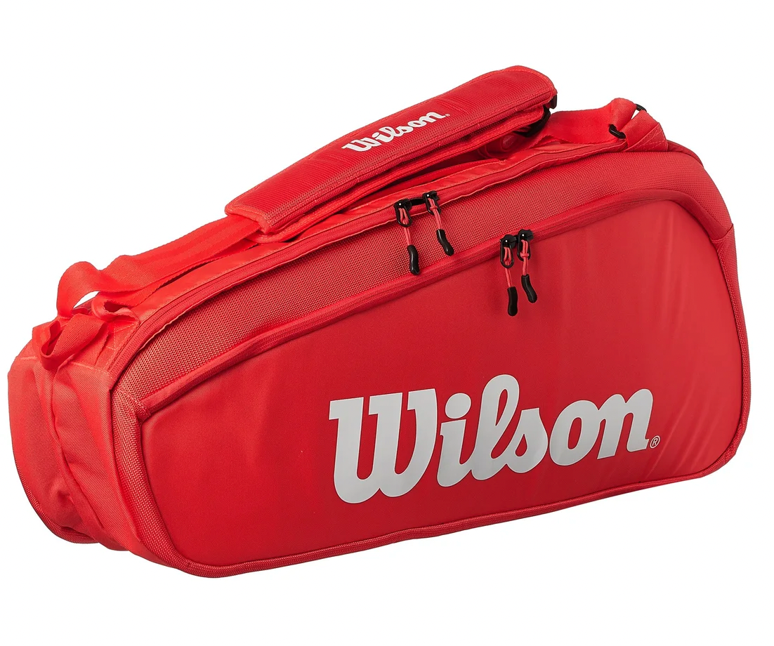 Wilson Super Tour 6-Pack Red Bag