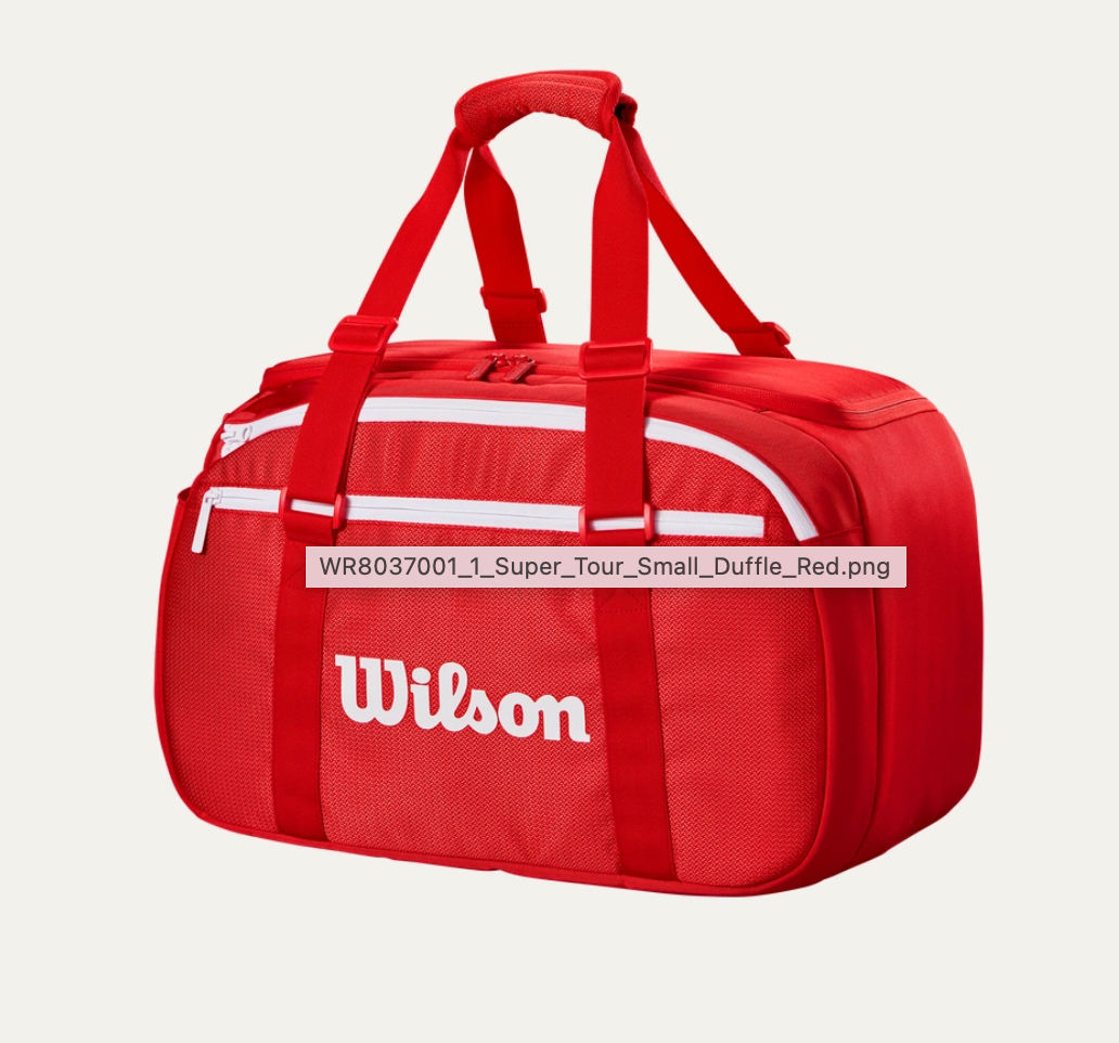 Wilson Super Tour Red Small Duffle
