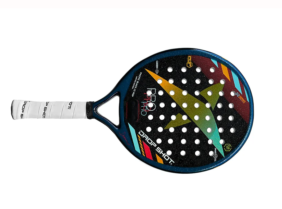 DROPSHOT Pacific Black LE 1.0 (Limited Edition) Signature D2 Series POP TENNIS PADDLE