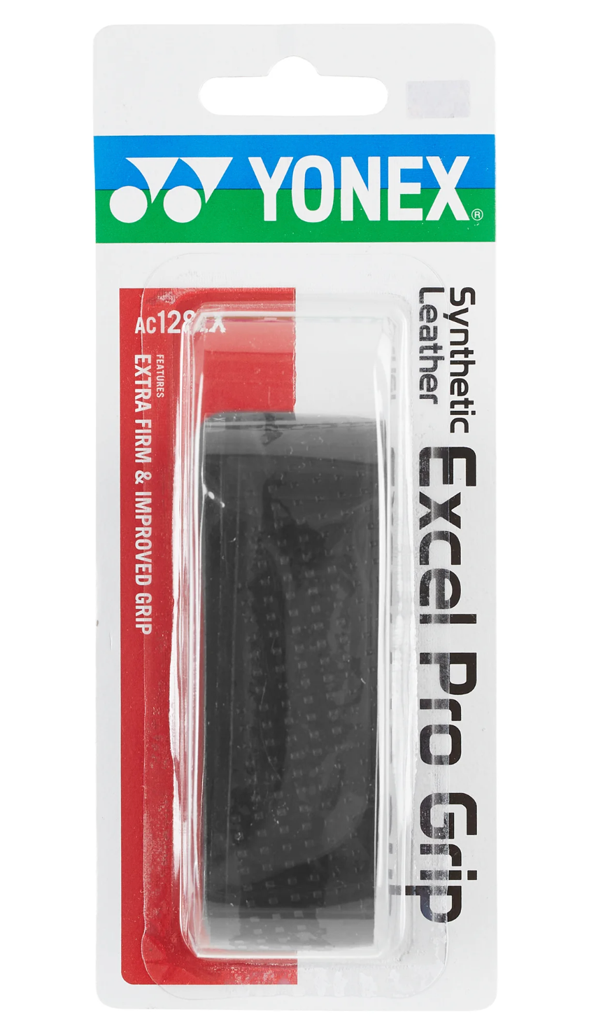 Yonex Synthetic Leather Excel Pro Replacement Grip- Black
