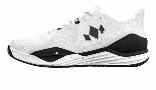 Diadem Mens Court Burst Hard Court Shoe - White Black