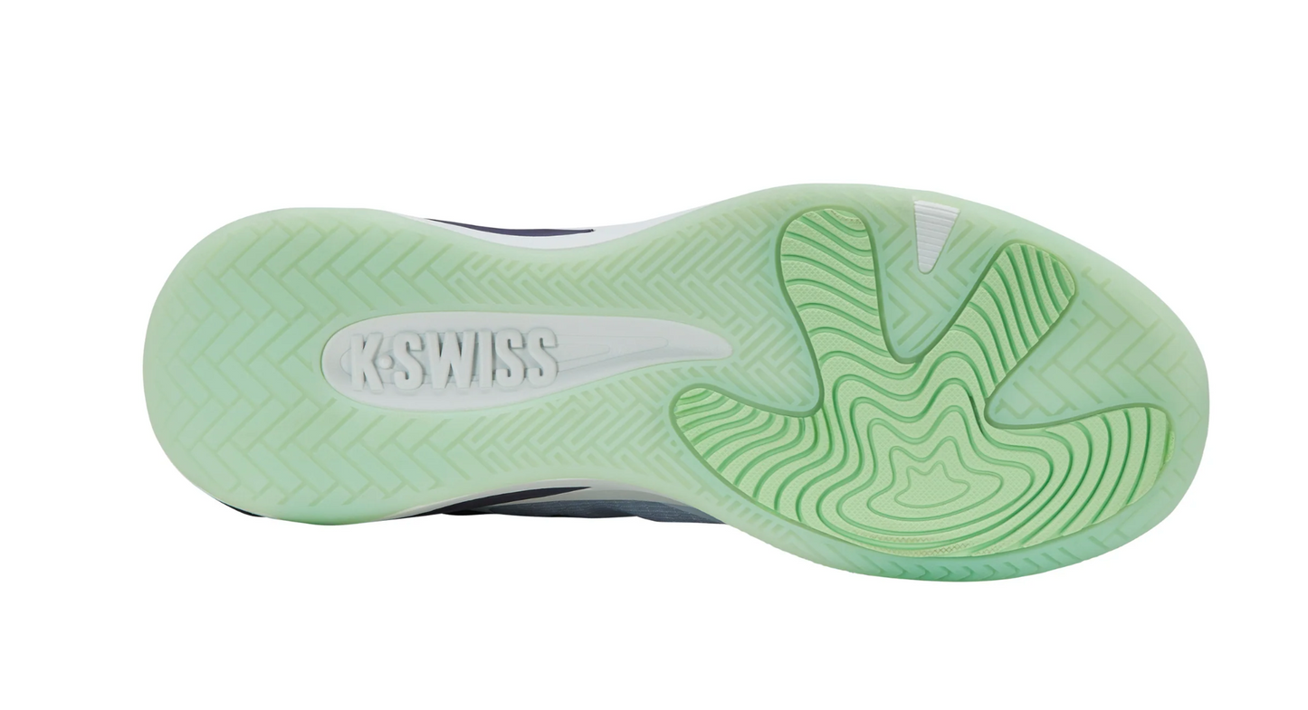 Kswiss K-Frame Pickleball Men's Shoe - ARTIC ICE/OCEANA/PATINA GREEN