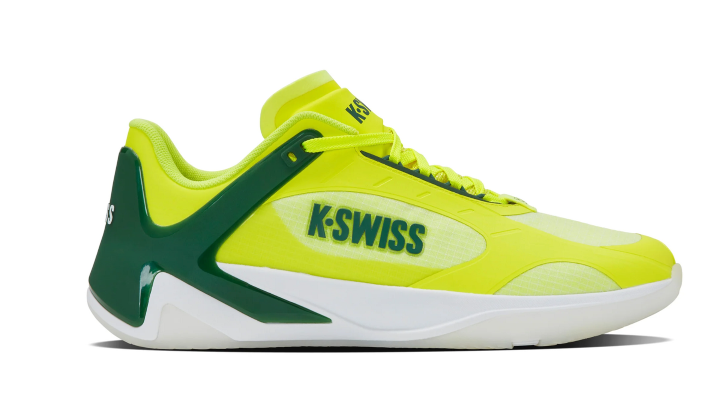 Kswiss K-Frame Pickleball Men's Shoe - NEON LIME/EDEN/WHITE