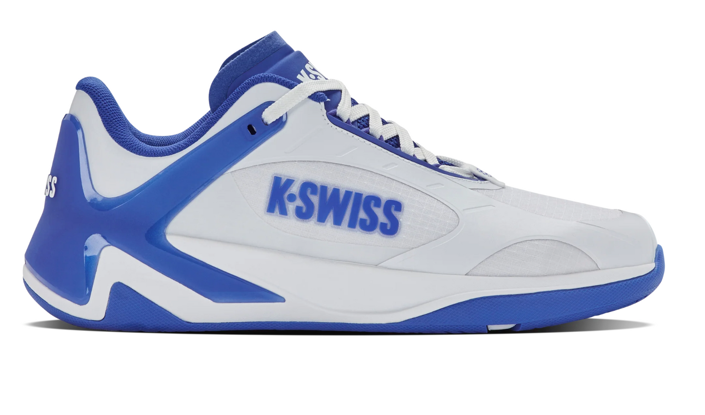 Kswiss K-Frame Pickleball Men's Shoe - WHITE/DAZZLING BLUE-M
