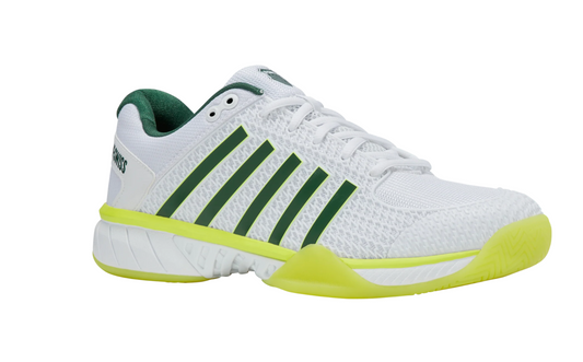 KSWISS EXPRESS LIGHT PICKLEBALL MEN'S - WHITE NEON YELLOW