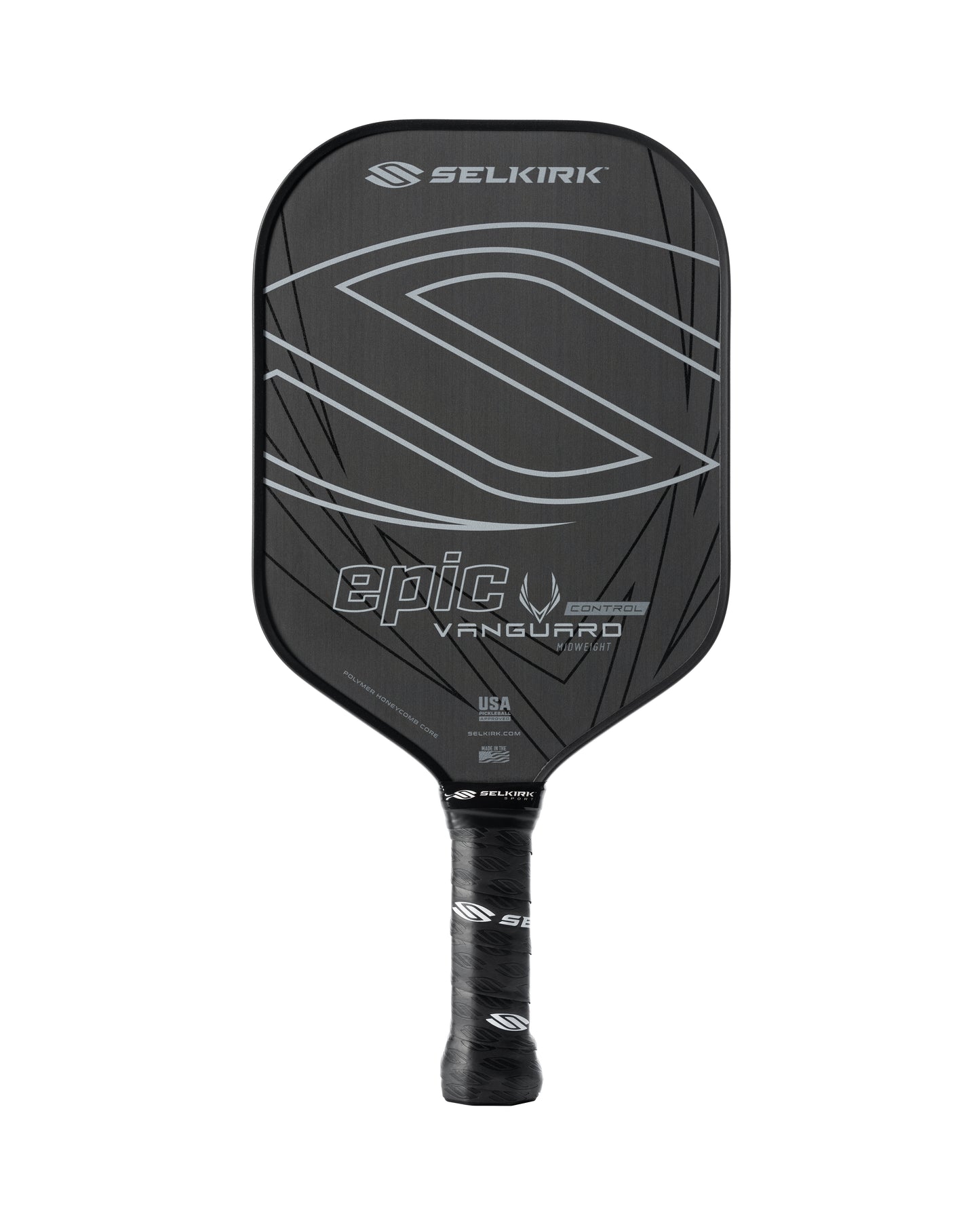 Selkirk Vanguard Control Raw Carbon Paddle