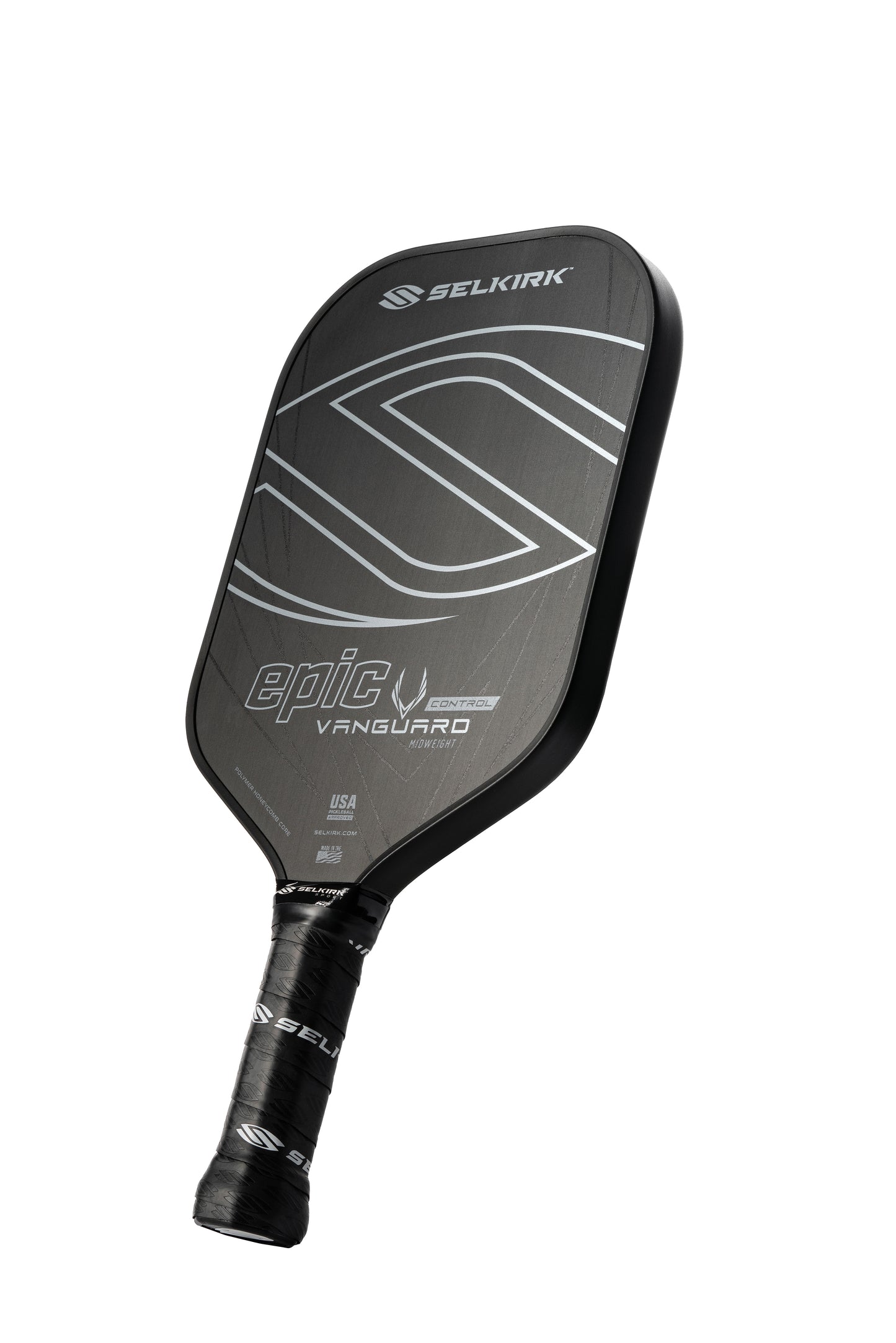 Selkirk Vanguard Control Raw Carbon Paddle
