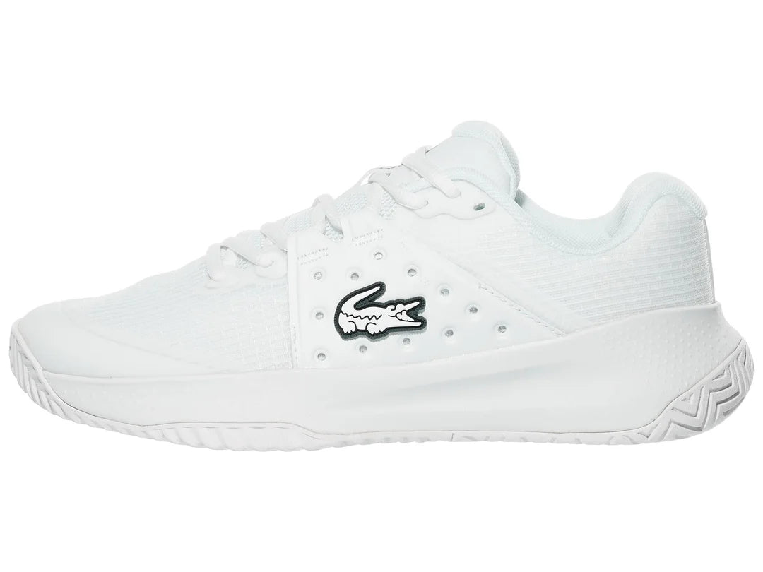 Lacoste Power Serve 125 1 SFA - White/White - Women's Shoes