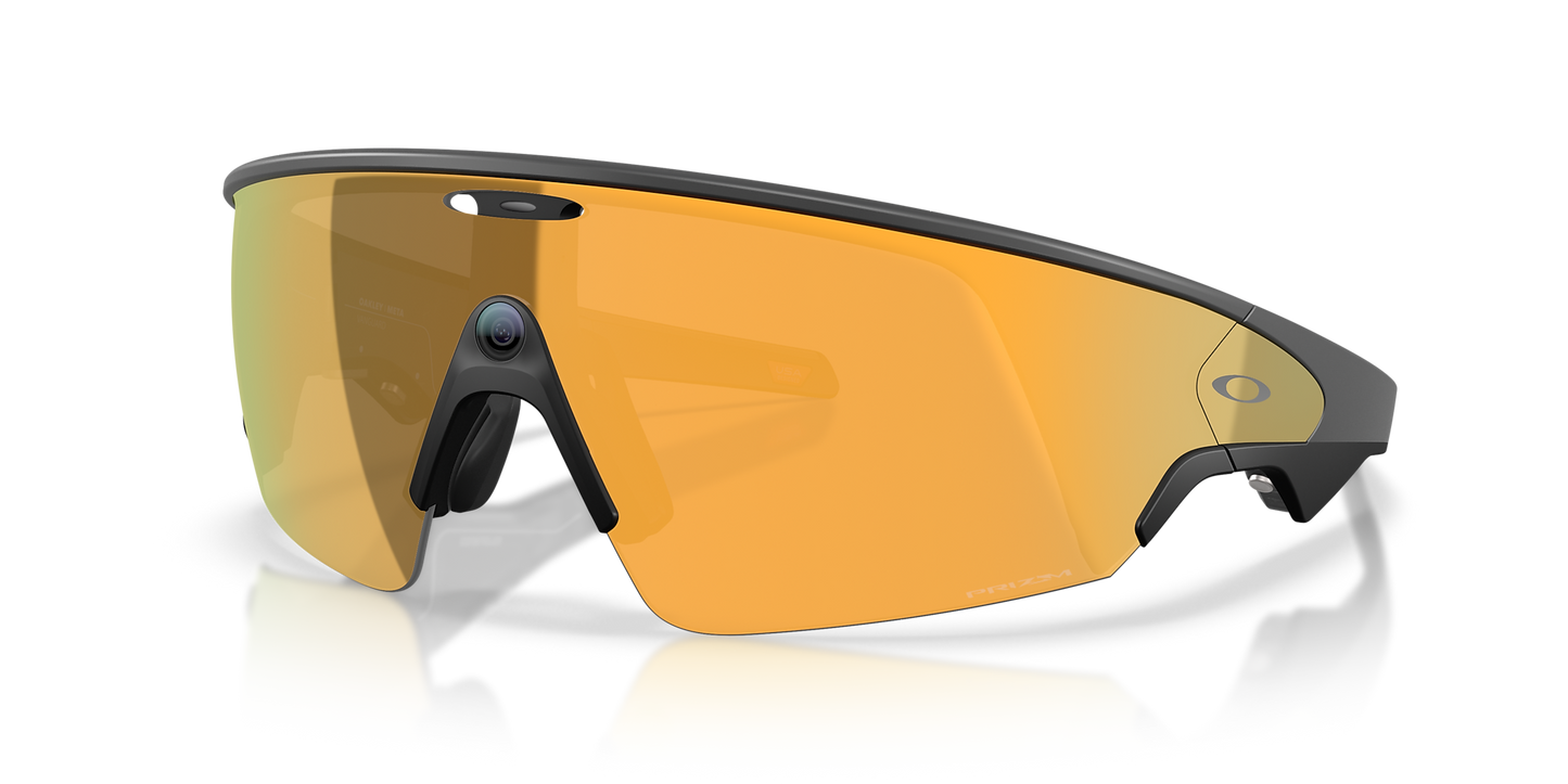 Oakley Meta Vanguard-Black Frame and Gold Lenses