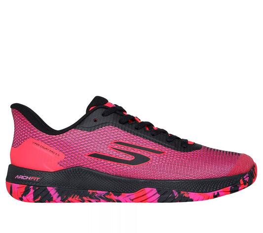 Skechers Viper Court Pro 2.0 - Men's Pickleball Shoes - Hot Pink / Black