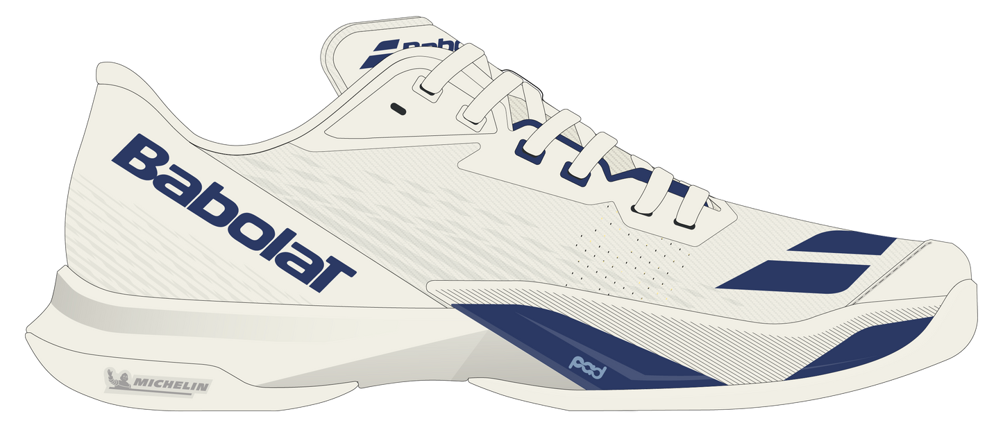 BABOLAT JET MACH 4 ALL COURT MEN'S TENNIS SHOE