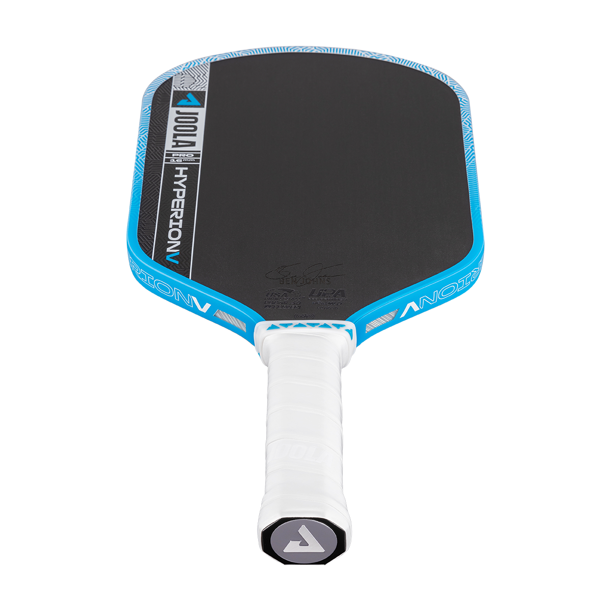 JOOLA Hyperion Pro V Ben Johns Bolt Blue 16mm Pickleball Paddle
