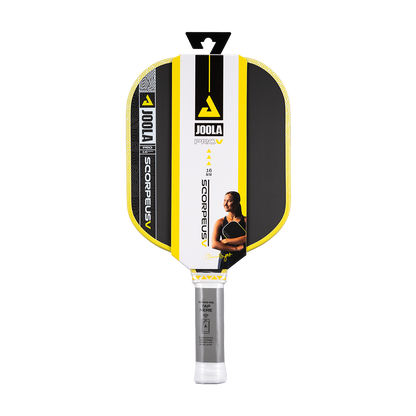 JOOLA Scorpeus Pro V Anna Bright JOOLA Yellow 16mm Pickleball Paddle