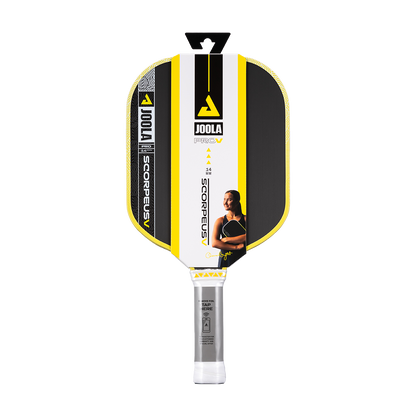 JOOLA Scorpeus Pro V Anna Bright JOOLA Yellow 14mm Pickleball Paddle