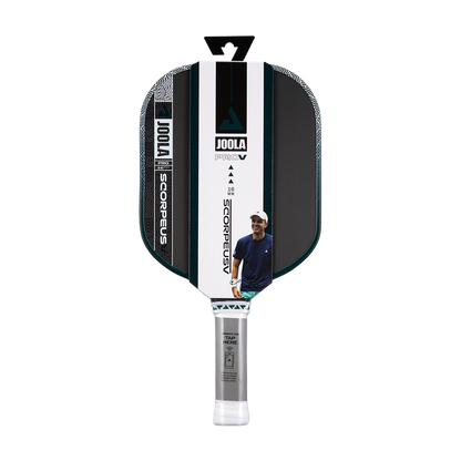 JOOLA Scorpeus Pro V Collin Johns Club Green 16mm Pickleball Paddle