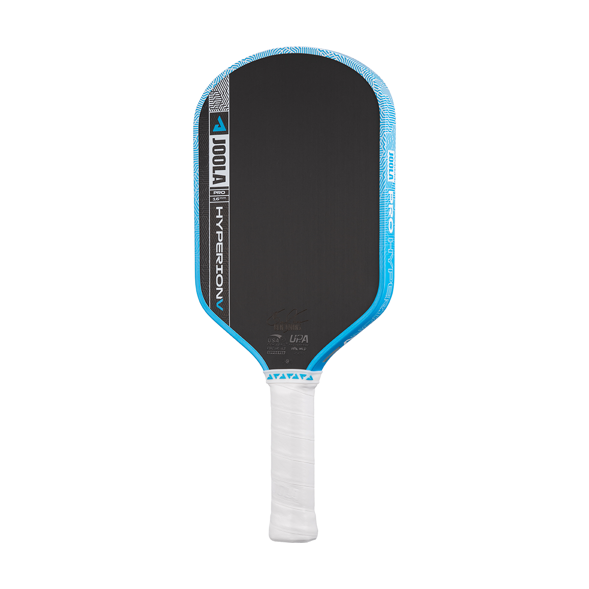 JOOLA Hyperion Pro V Ben Johns Bolt Blue 16mm Pickleball Paddle