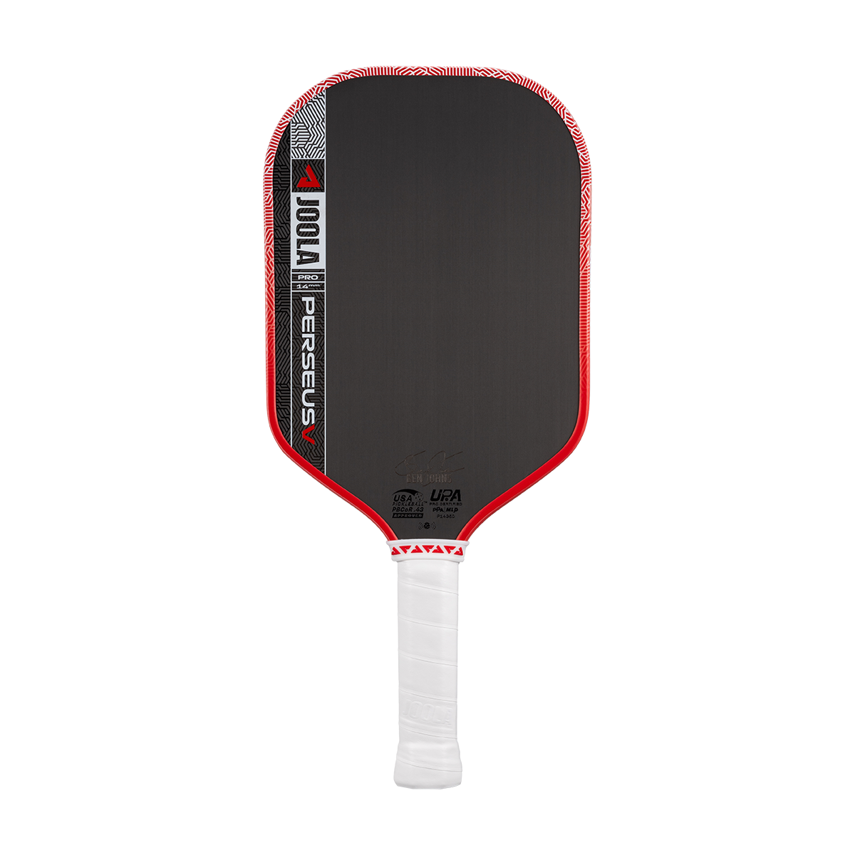 JOOLA Perseus Pro V Ben Johns Blaze Red 14mm Pickleball Paddle