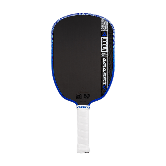 JOOLA Agassi Pro V Andre Agassi Royal Blue 14mm Pickleball Paddle