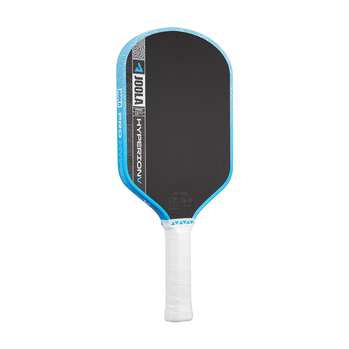 JOOLA Hyperion Pro V Ben Johns Bolt Blue 16mm Pickleball Paddle