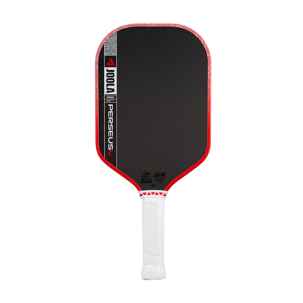 JOOLA Perseus Pro V Ben Johns Blaze Red 16mm Pickleball Paddle