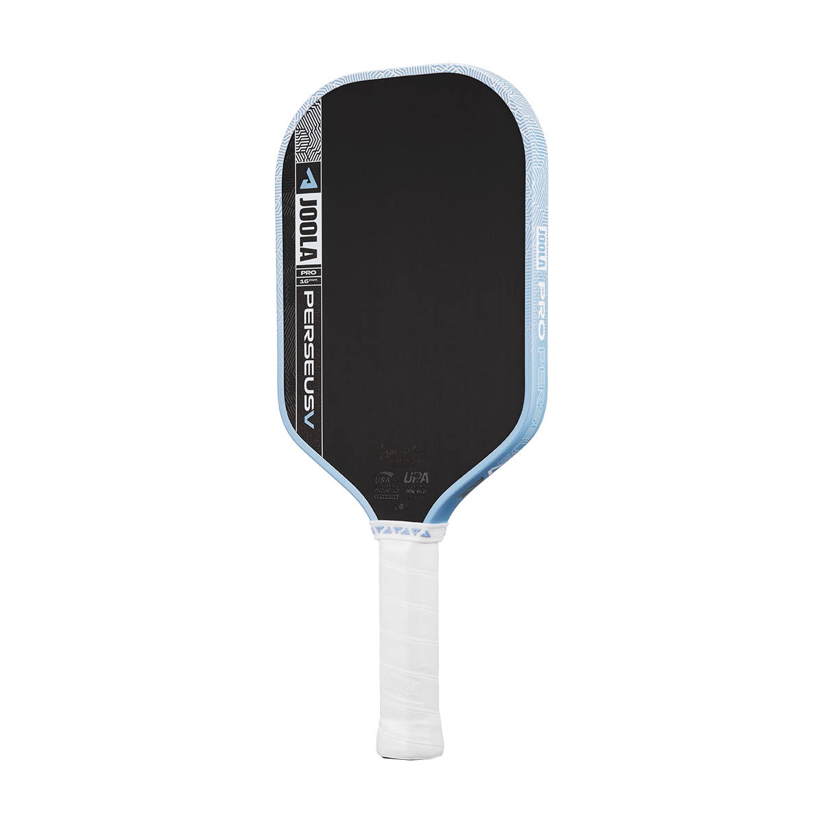 JOOLA Perseus Pro V Simone Jardim Breeze Blue 16mm Pickleball Paddle