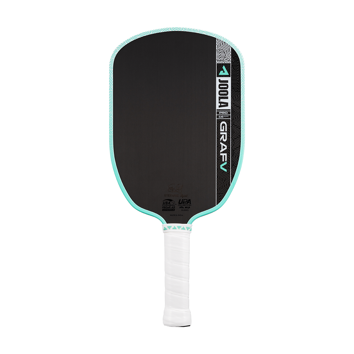 JOOLA Graf Pro V Steffi Graf Seaside Green 16mm Pickleball Paddle