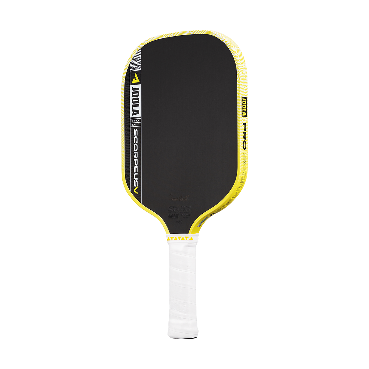 JOOLA Scorpeus Pro V Anna Bright JOOLA Yellow 14mm Pickleball Paddle