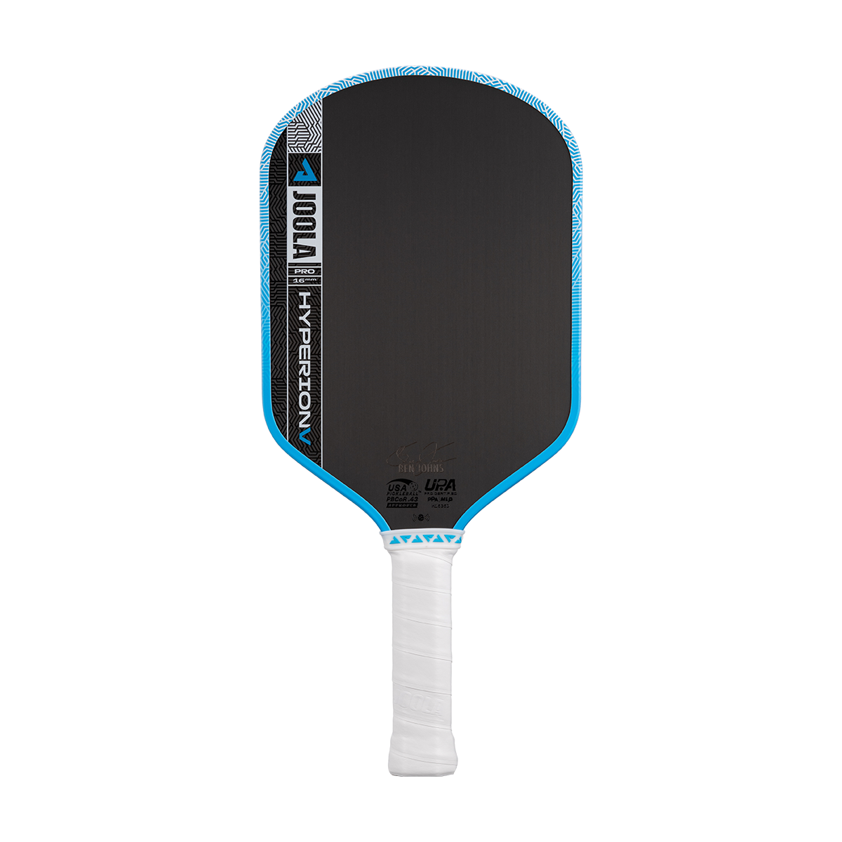 JOOLA Hyperion Pro V Ben Johns Bolt Blue 16mm Pickleball Paddle