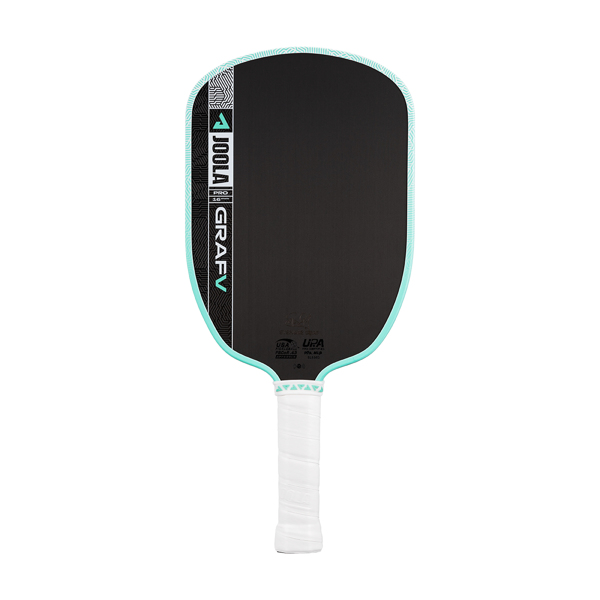 JOOLA Graf Pro V Steffi Graf Seaside Green 16mm Pickleball Paddle