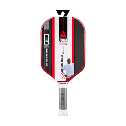 JOOLA Perseus Pro V Ben Johns Blaze Red 14mm Pickleball Paddle