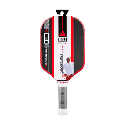 JOOLA Perseus Pro V Ben Johns Blaze Red 16mm Pickleball Paddle