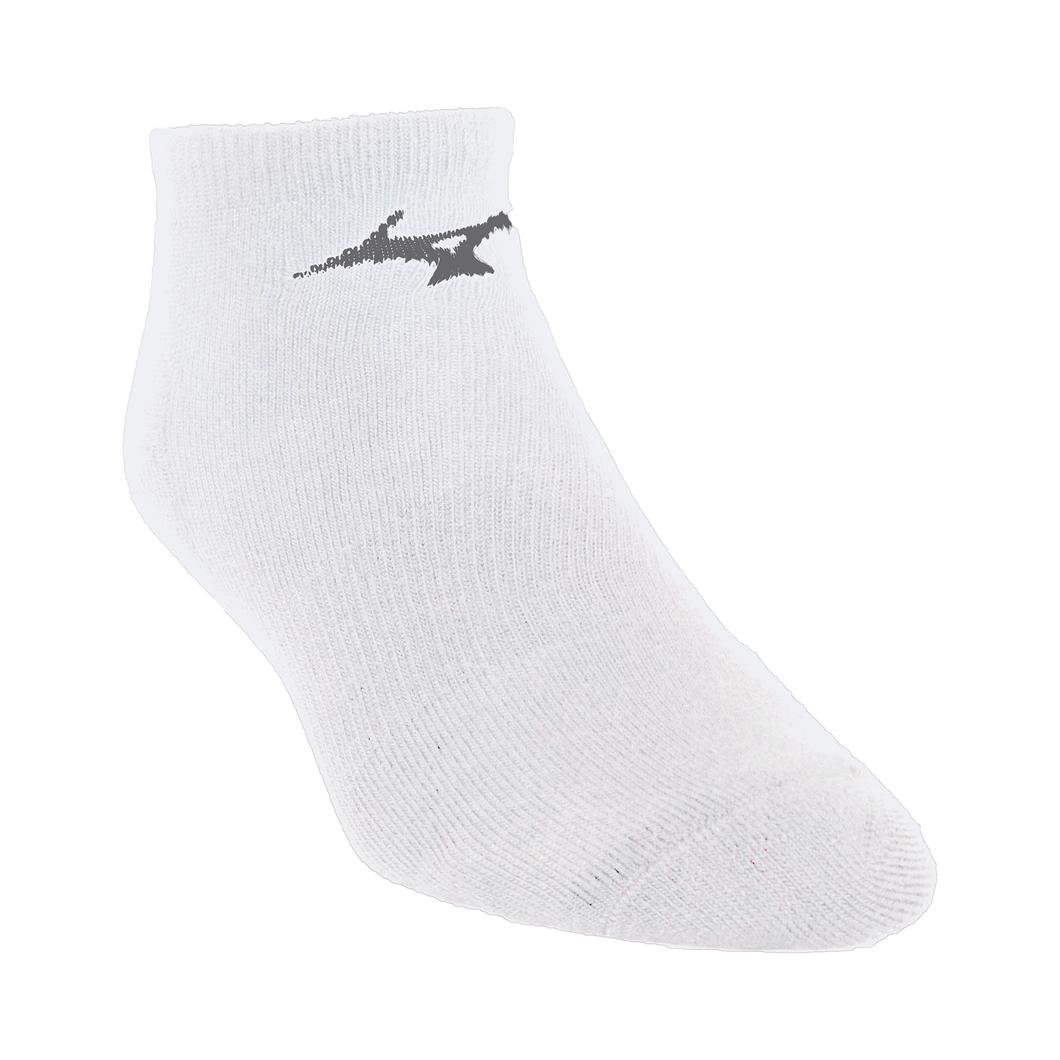 Mizuno Vital Low Sock 3-Pack WHITE