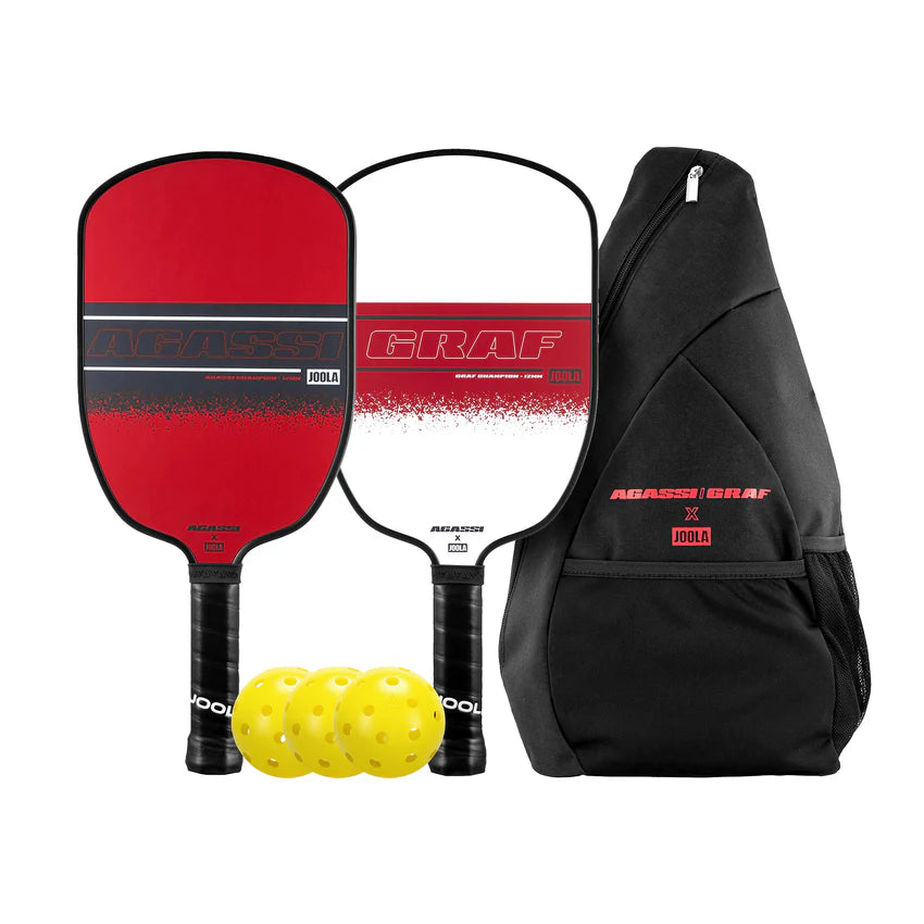 JOOLA Agassi/Graf Champion Pickleball Paddle Set