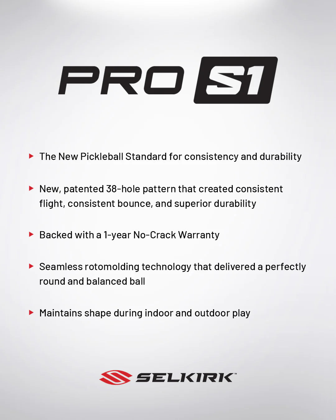 Selkirk Pro S1 Pickleball - 12 Pack