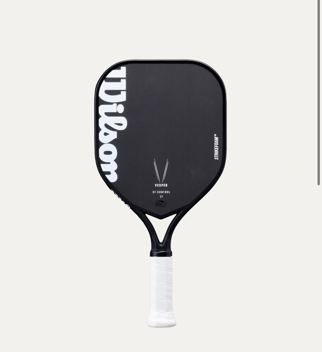 Wilson Vesper Control 17 Pickelball Paddle