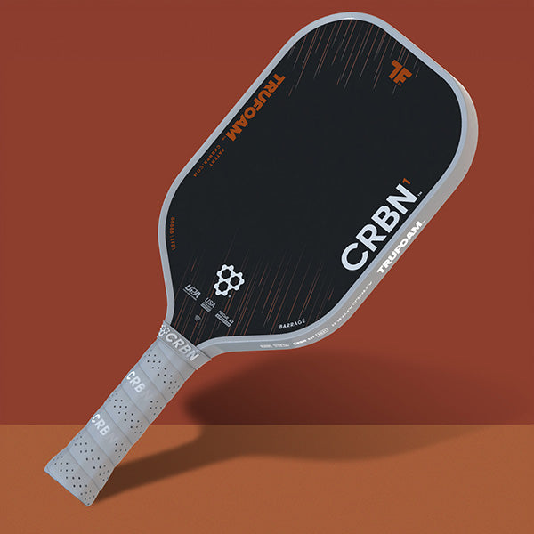 CRBN 1 TruFoam Barrage Pickleball Paddle | (Elongated, Long Handle)