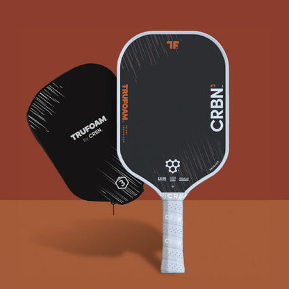 CRBN 3 TruFoam Barrage Pickleball Paddle | (Elongated, Short Handle)
