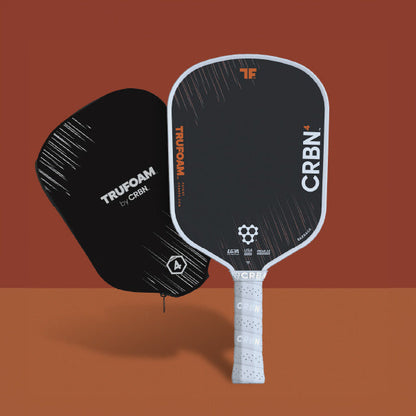 CRBN 4 TruFoam Barrage Pickleball Paddle | (Hybrid, AeroCurve)