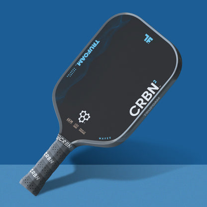 CRBN 3 TruFoam Waves Pickleball Paddle | (Elongated, Short Handle)