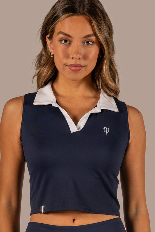 J Pritchard Hamptons Crop Polo