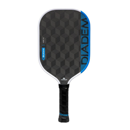 Diadem Edge BluCore Pro 14mm Pickleball Paddle - Blue