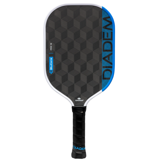 Diadem Edge BluCore Pro 16mm Pickleball Paddle - Blue